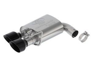 Ford Mustang Performance Exhaust - Ford Racing - Cat Back Sport Active Exhaust - Black Tip - Black - 2024+ Ford Mustang Performance Exhaust - Ford Racing - Cat Back Sport Active Exhaust - Black Tip - Black - 2024+